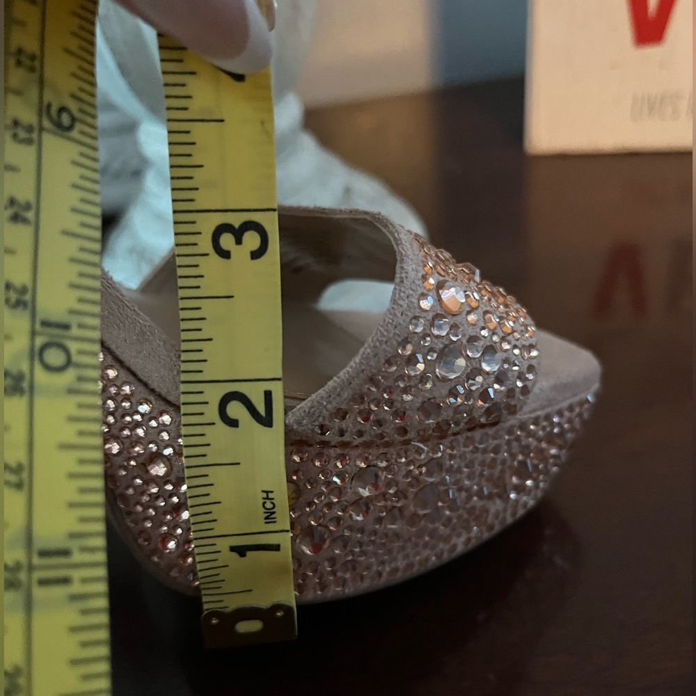 NWOT Madden Girl platform sparkle heels - Picture 7 of 8